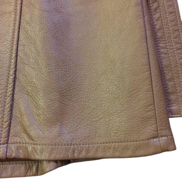 Vintage Mid Western Sport Togs Deerskin Leather Coat Women 34 Used - Picture 10 of 12